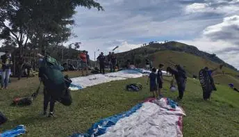 Campeonato de Voo Livre reúne atletas de várias partes do País em Alfredo Chaves