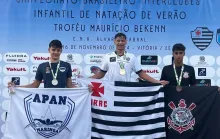 Capixaba conquista dois ouros no Campeonato Brasileiro Interclubes Infantil de Natação