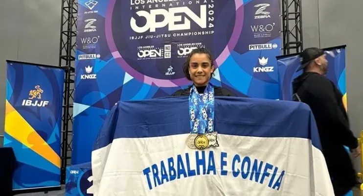 Capixaba conquista três medalhas em campeonato internacional de jiu-jitsu da IBJJF