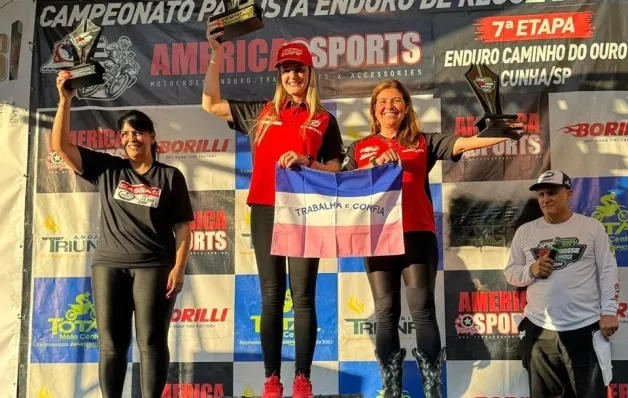 Capixaba Késsia Tristão conquista oitavo título brasileiro de enduro de regularidade