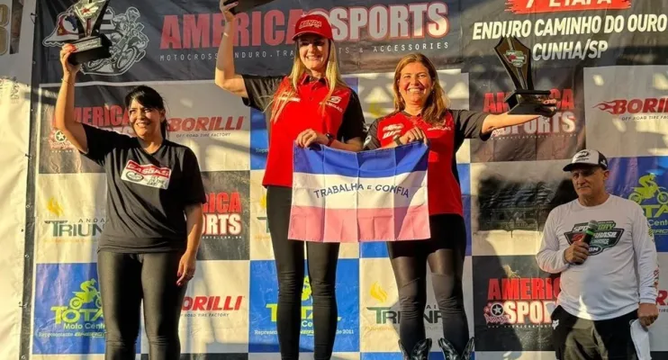 Capixaba Késsia Tristão conquista oitavo título brasileiro de enduro de regularidade