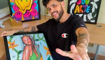 Capixaba natural de São Mateus tem ilustração compartilhada por Madonna