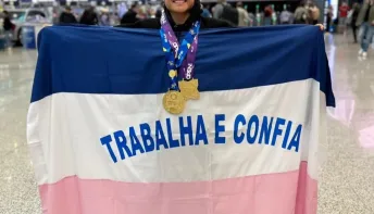 Capixaba Thaís Loureiro conquista título europeu de jiu-jitsu na Itália