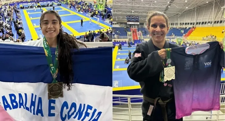Capixabas conquistam medalhas no Campeonato Brasileiro de Jiu-Jitsu