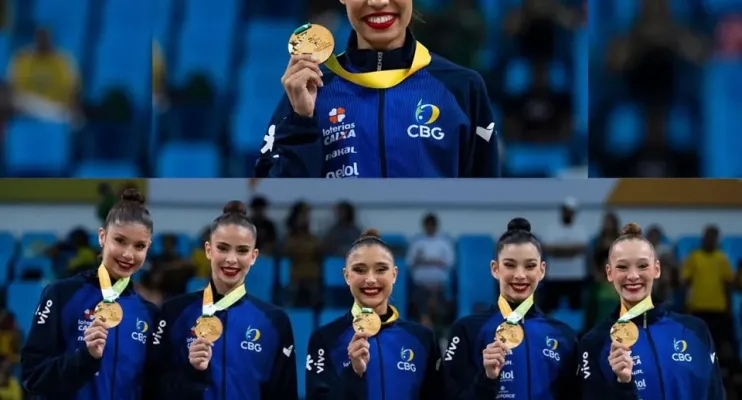 Capixabas cravam séries e conquistam cinco ouros no Pan de Ginástica Rítmica