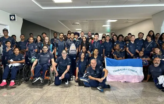 Capixabas desembarcam em São Paulo para a fase regional das Paralimpíadas Escolares