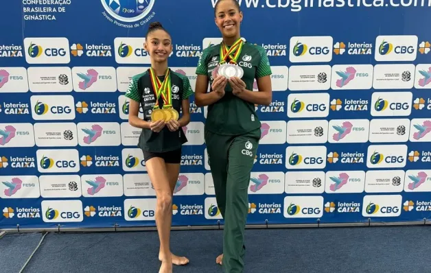 Capixabas faturam no Sul-Americano e no Brasileiro Juvenil de ginástica rítmica
