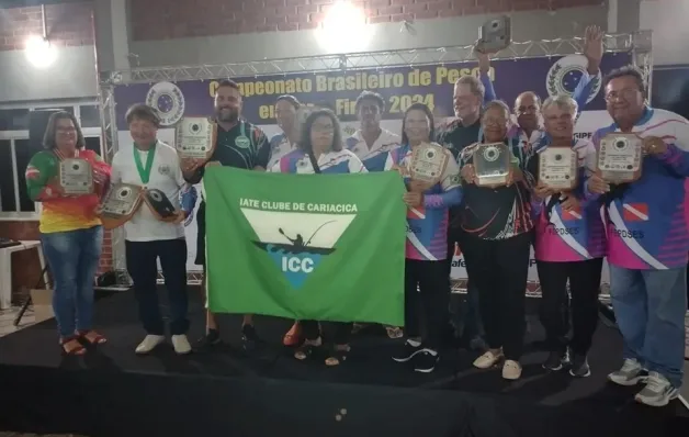 Capixabas garantem o segundo lugar no Campeonato Brasileiro de Pesca em Terra Firme em Sergipe