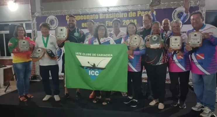 Capixabas garantem o segundo lugar no Campeonato Brasileiro de Pesca em Terra Firme em Sergipe