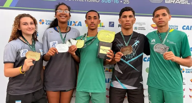 Capixabas são destaque no Campeonato Brasileiro de Atletismo Sub-16