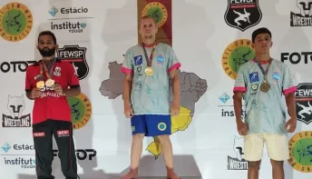  Capixabas sobem ao pódio na primeira etapa do Circuito Nacional de Wrestling