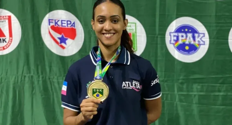 Carateca conquista ouros e se classifica para a final do Campeonato Brasileiro de Karatê