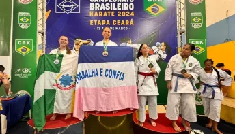 Caratecas capixabas conquistam medalhas e se classificam para a final do Campeonato Brasileiro