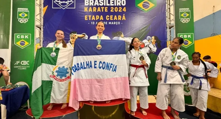 Caratecas capixabas conquistam medalhas e se classificam para a final do Campeonato Brasileiro