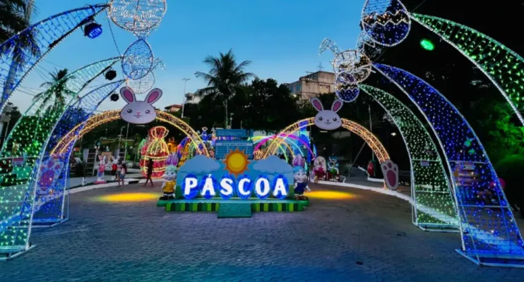 Cariacica inaugura Vila da Páscoa no Parque da Biquinha