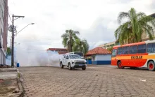 Carro fumacê percorre cinco regiões de Linhares nesta semana no combate ao Aedes aegypti
