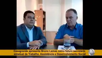 Casagrande orienta a Bruno Lamas diálogo com Conselhos e vitalidade na Secretaria de Trabalho e Assistência Social