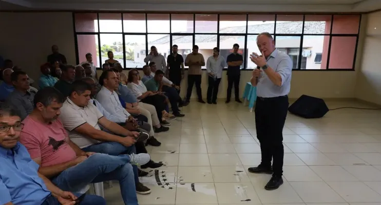 Casagrande se reúne com prefeitos do Prodnort sobre a crise hídrica