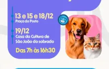 Castração gratuita de pets começa neste sábado em Pinheiros