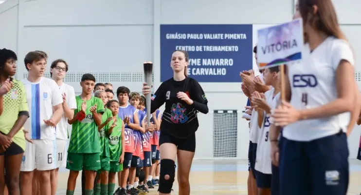 Cerimônia de abertura marca início da Regional VII dos Jogos Escolares do Espírito Santo