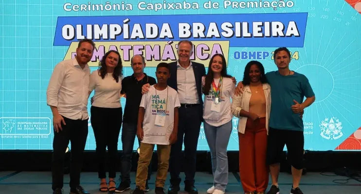 Cerimônia premia alunos capixabas medalhistas da Olimpíada Brasileira de Matemática