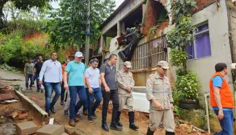Chuvas: Governador do ES visita cidade de Viana nesta manhã de sexta (2)