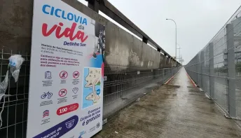 Ciclovia da Vida teve mais de 11.600 acessos em uma semana