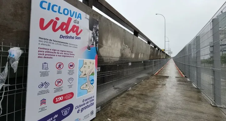 Ciclovia da Vida teve mais de 11.600 acessos em uma semana