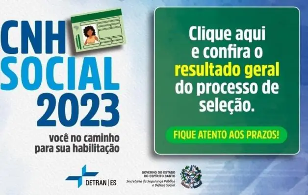 Detran|ES divulga lista dos 3.500 selecionados na 1º fase do CNH Social 2023