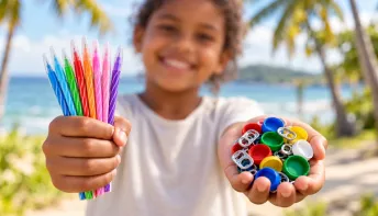 Com a troca de tampinhas por canetas escola de Vera Cruz promove imersão prática de alunos na economia circular