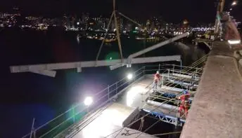Começam obras da construção do Mirante da Ciclovia da Vida