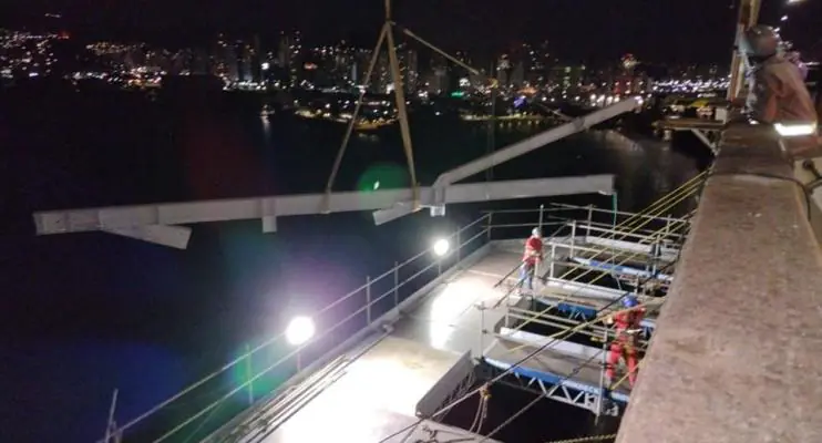 Começam obras da construção do Mirante da Ciclovia da Vida