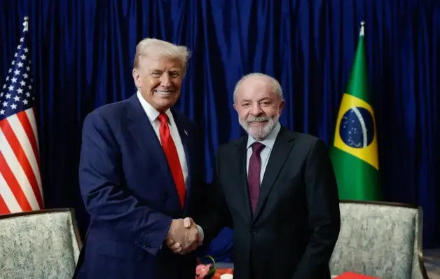 Comércio e crime organizado serão temas da reunião entre Lula e Trump