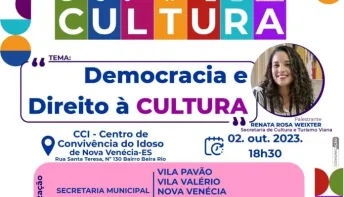 Conferência Intermunicipal de Cultura promove encontro para fortalecer a diversidade cultural da região noroeste do ES