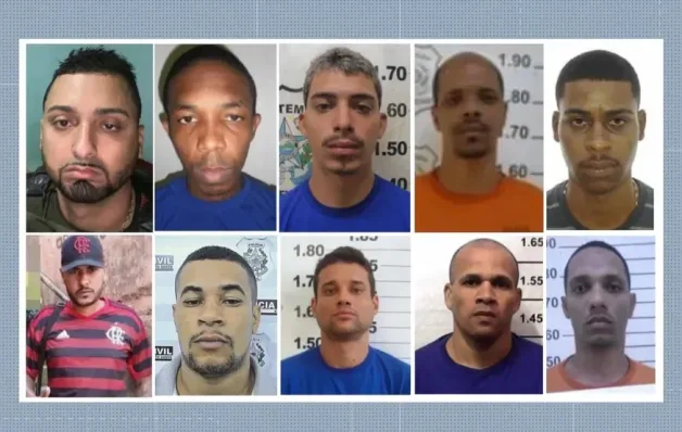 Confira a lista dos dez criminosos mais procurados do ES