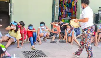 Crianças e adolescentes celebram mês da Consciência Negra em Vitória