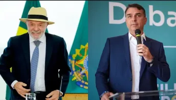 Datafolha 2º turno: Lula tem 48%, e Flávio Bolsonaro, 43%
