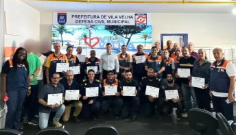 ​Defesa Civil e Guarda Municipal formam pilotos de drone em Vila Velha