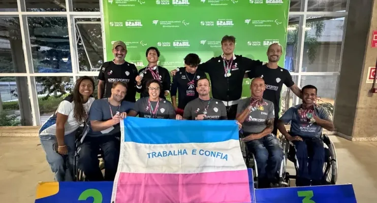 Delegação capixaba conquista 21 medalhas na fase nacional do Circuito Loterias Caixa de Natação Paralímpica