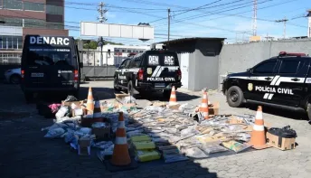 Departamento de Narcóticos incinerou 8,5 toneladas de drogas em 2023