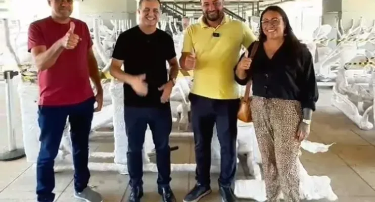 Deputado Fabrício Gandini entrega academias populares para Jaguaré, Nova Venécia e Pinheiros
