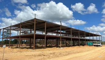 DER-ES avança nas obras do Complexo de Saúde do Norte, em São Mateus