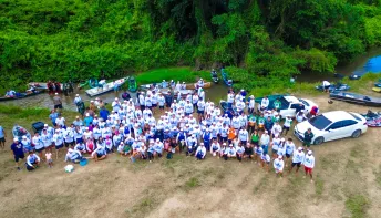 Descida Ecológica do Rio Barra Seca reúne 600 pessoas e promove preservação ambiental em Jaguaré