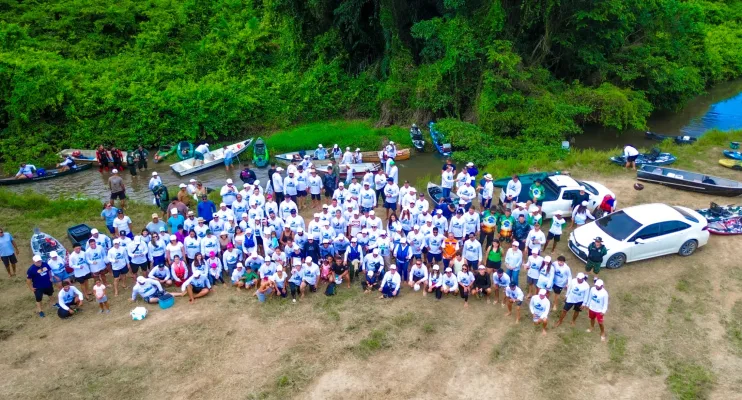 Descida Ecológica do Rio Barra Seca reúne 600 pessoas e promove preservação ambiental em Jaguaré