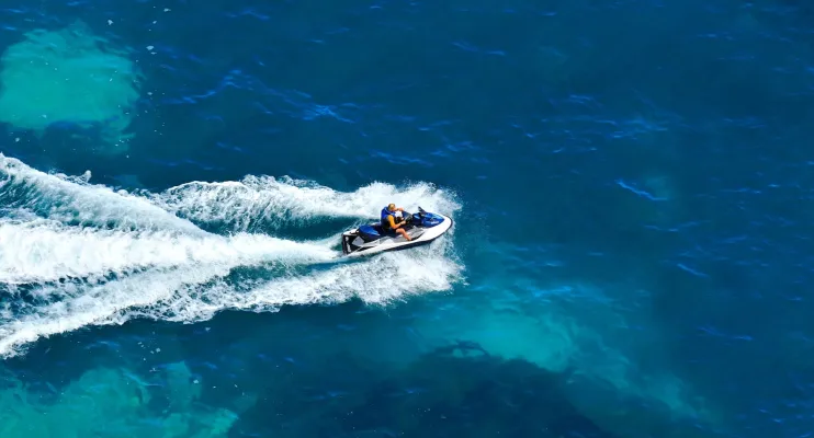 Detento em saidinha temporária é preso após passear de jet ski no ABC
