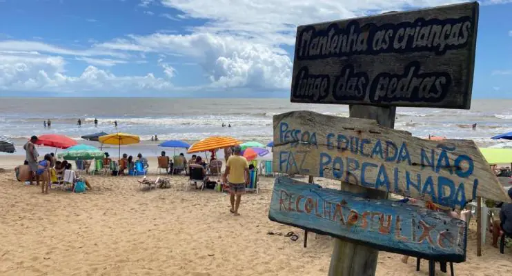 Conceição da Barra registra movimento intenso de pessoas durante o verão