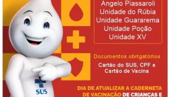 Dia D da Campanha de Multivacinação acontece neste sábado em Nova Venécia