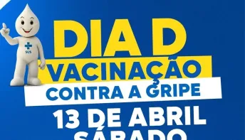 Dia D de vacinação contra Influenza acontece neste sábado (13)