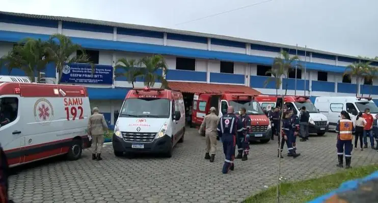 Duas crianças e duas professoras seguem internadas em estado grave após ataque em Aracruz