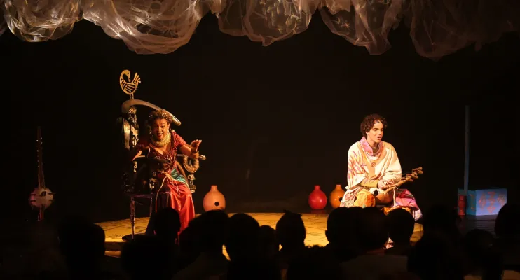Elisa Lucinda apresenta o espetáculo “O Princípio do Mundo” no Teatro da Ufes